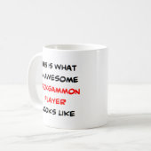 Mug super joueur de jacquet (Devant gauche)