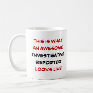 Mug super journaliste d'investigation