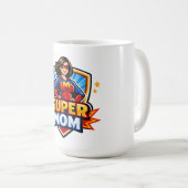 Mug Super Maman (Devant droit)