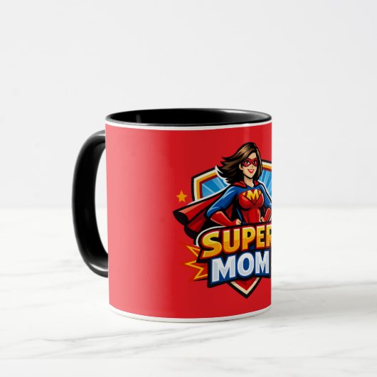 Mug Super Maman (Devant gauche)