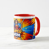 Mug Super Maman (Devant droit)