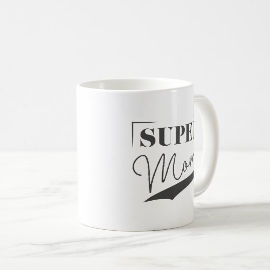 Mug Super Maman (Devant droit)