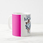 Mug Super maman (Devant gauche)