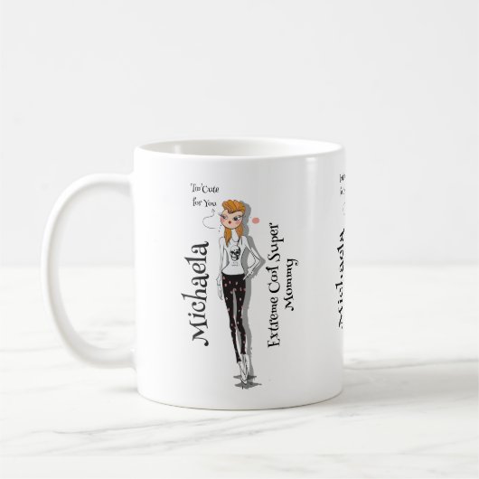 Mug Super maman 1 (Gauche)