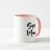 Mug Super Maman Serif (Devant droit)