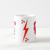 Mug Super Mamie 2 message d'amour pour les mamies (Centre)