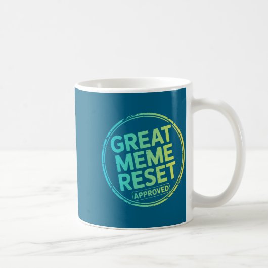 Mug Super Mème Réinitialiser Manches Longues  (Droite)