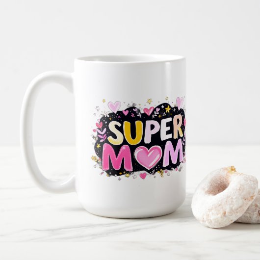 Mug Super Mom (Avec donut)