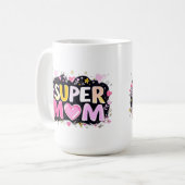 Mug Super Mom (Devant gauche)