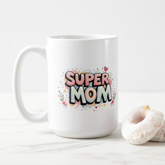Mug Super Mom (Avec donut)