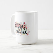 Mug Super Mom (Devant gauche)