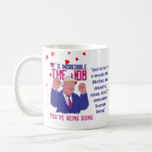 Super MOM Citation DRôle de TRUMP Cadeau Personnal