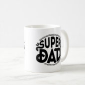 Mug Super papa (Devant droit)