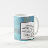 Mug Super papa (Devant droit)