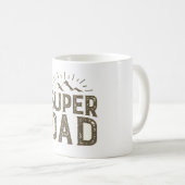Mug Super papa (Devant droit)