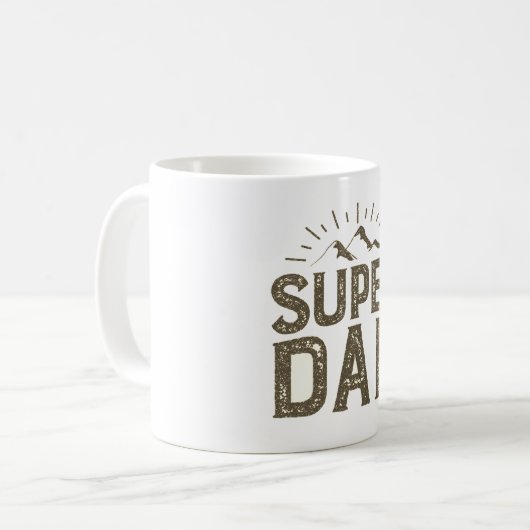 Mug Super papa (Devant gauche)