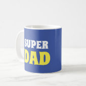 Mug super papa (Devant gauche)