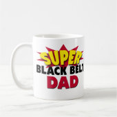 Mug Super Papa Ceinture Noire (Gauche)