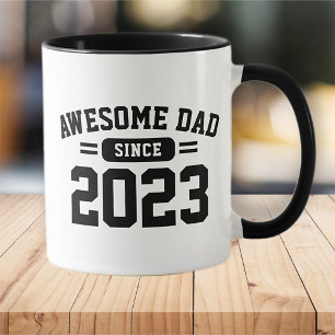 Mug Super papa depuis XX Athlétique Fête des pères mod