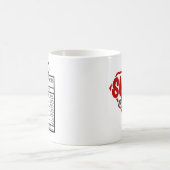 Mug Super Papa Étiquette nutritionnel (Centre)
