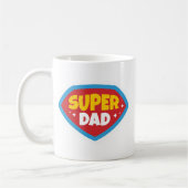 Mug Super Papa Hero Shield (Gauche)