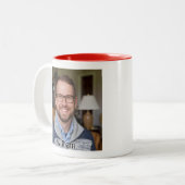 Mug Super Papa Personnalisé (Devant gauche)