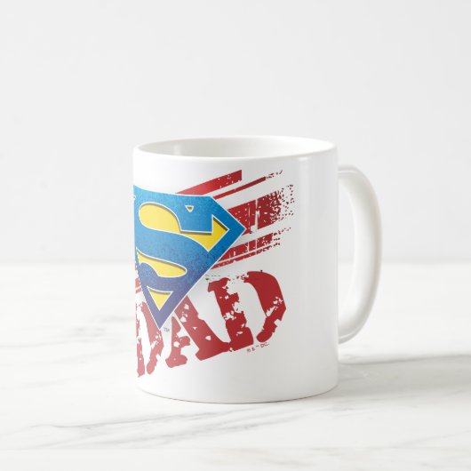Mug Super Papa Stripes (Devant droit)