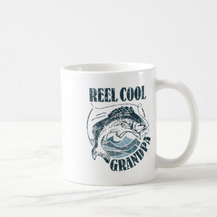 Mug Super Papi Grand-père Pêche Papa Cadeaux Fête des