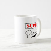 Mug Super parent (Devant droit)