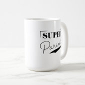 Mug Super parent (Devant droit)
