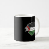 Mug Super Patrimoine Palestinien Fier Les Racines De P (Devant droit)