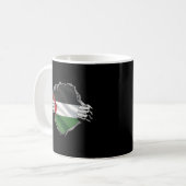 Mug Super Patrimoine Palestinien Fier Les Racines De P (Devant gauche)