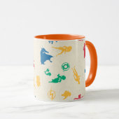Mug Super Pets & Justice League Motif Silhouette (Devant droit)
