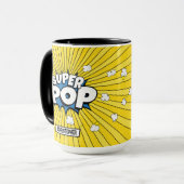 Mug SUPER POP! Amusement de maïs éclaté (Devant gauche)