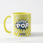Mug SUPER POP! Comic Book Pop Art ‘Corny’ Popcorn Pun (Gauche)