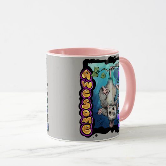 Mug Super Possum ! (Devant droit)