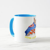 Mug SUPER POULET CAFÉ 2 tailles (Devant gauche)