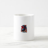 Mug Super Power Superhero Dachshund Chien (Centre)