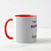 Mug Super puissance du travailleur social (Gauche)