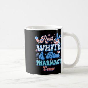 Mug Super Rouge Blanc Bleu Pharmacie Crew Pharmist 4e