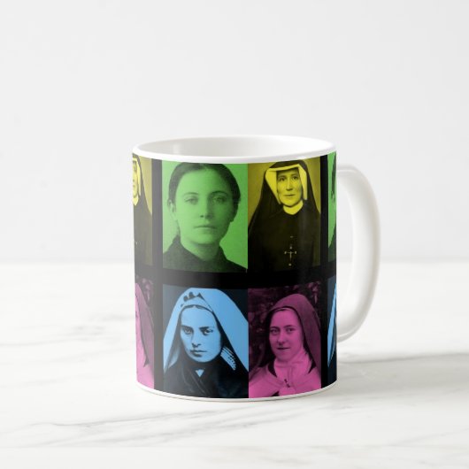 Mug super-saints (Devant droit)