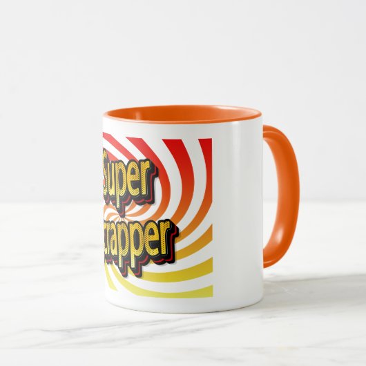 Mug "Super Scrapper" (Devant droit)