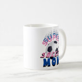 Mug Super Soccer Maman Football Sport Mère (Devant droit)