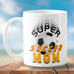 Mug Super Soccer Maman Football Sport Mère