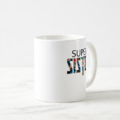 Mug Super soeur (Devant droit)