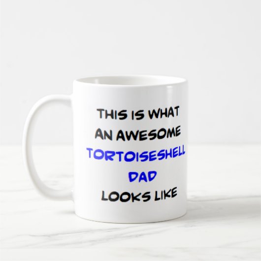 Mug super tortoiseshell papa (Gauche)