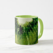 Mug Super vert Kiwi Tie Dye (Devant droit)