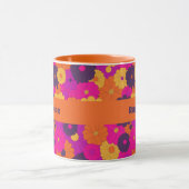Mug Super violet et rose hippie puissance (Centre)
