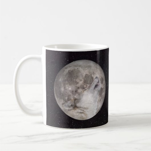 Mug Super Wolf Moon (Gauche)