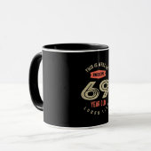 Mug Superbe 69 ans Anniversaire Cadeau Funny 69e (Devant gauche)